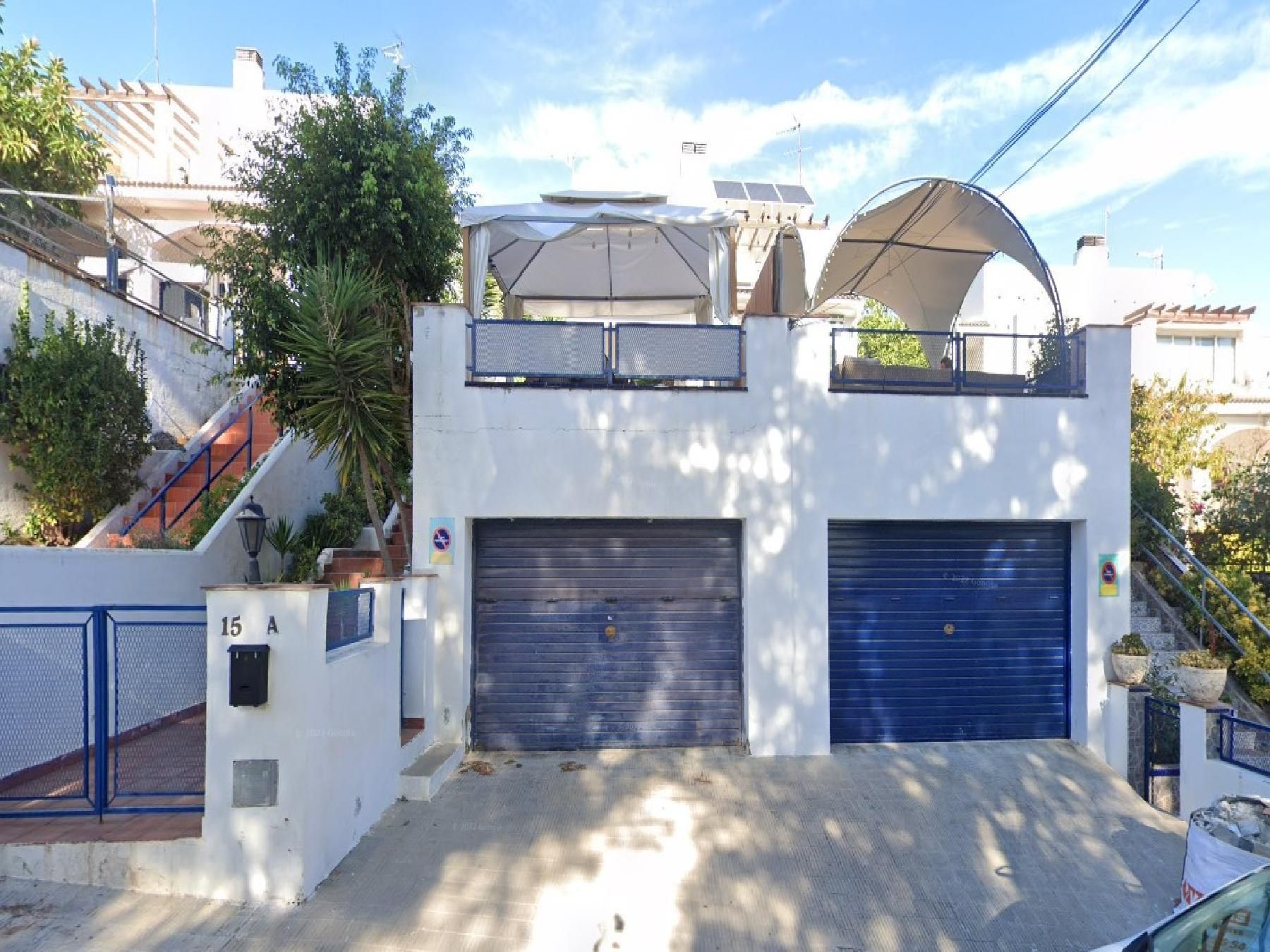 Vista exterior de Casa o chalet en venta en Calafell con Jardín privado y Terraza