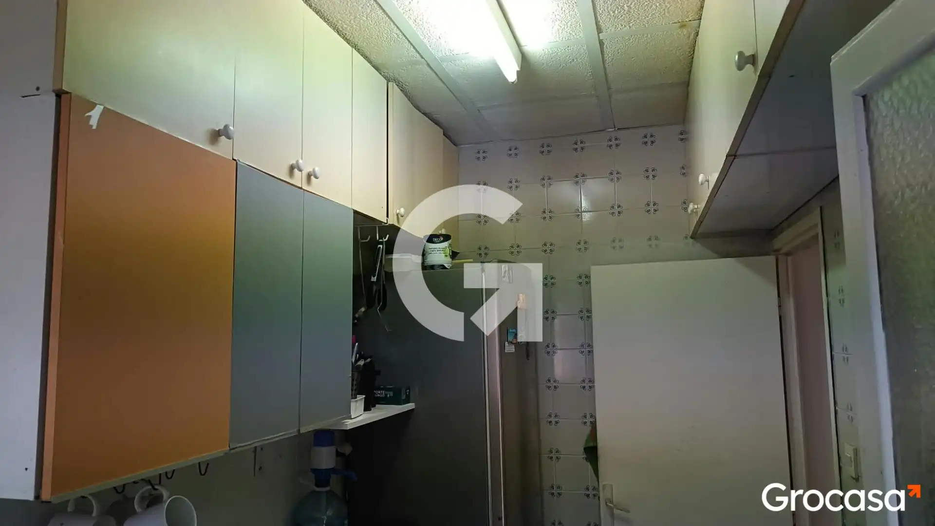 Kitchen of Flat for sale in Mataró  with Oven, Washing machine and TV