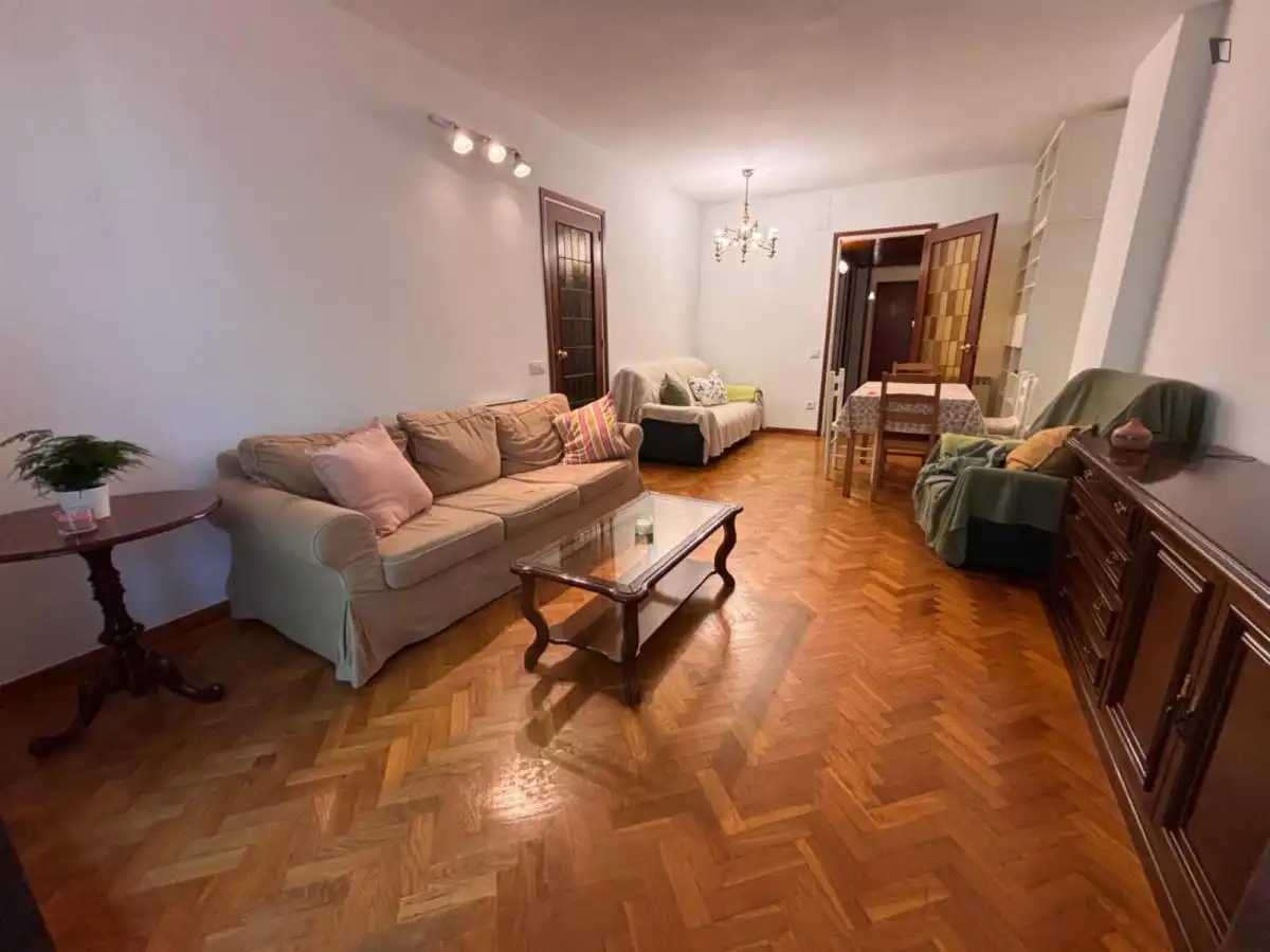 Living room of Apartments for share in Barcelona  with Heating, Furnished and Oven