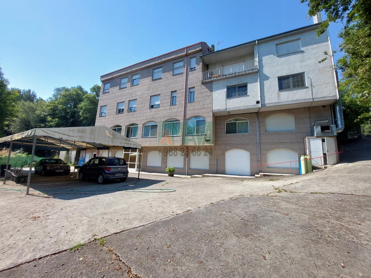Exterior view of Premises for sale in Taboadela  with Air Conditioner