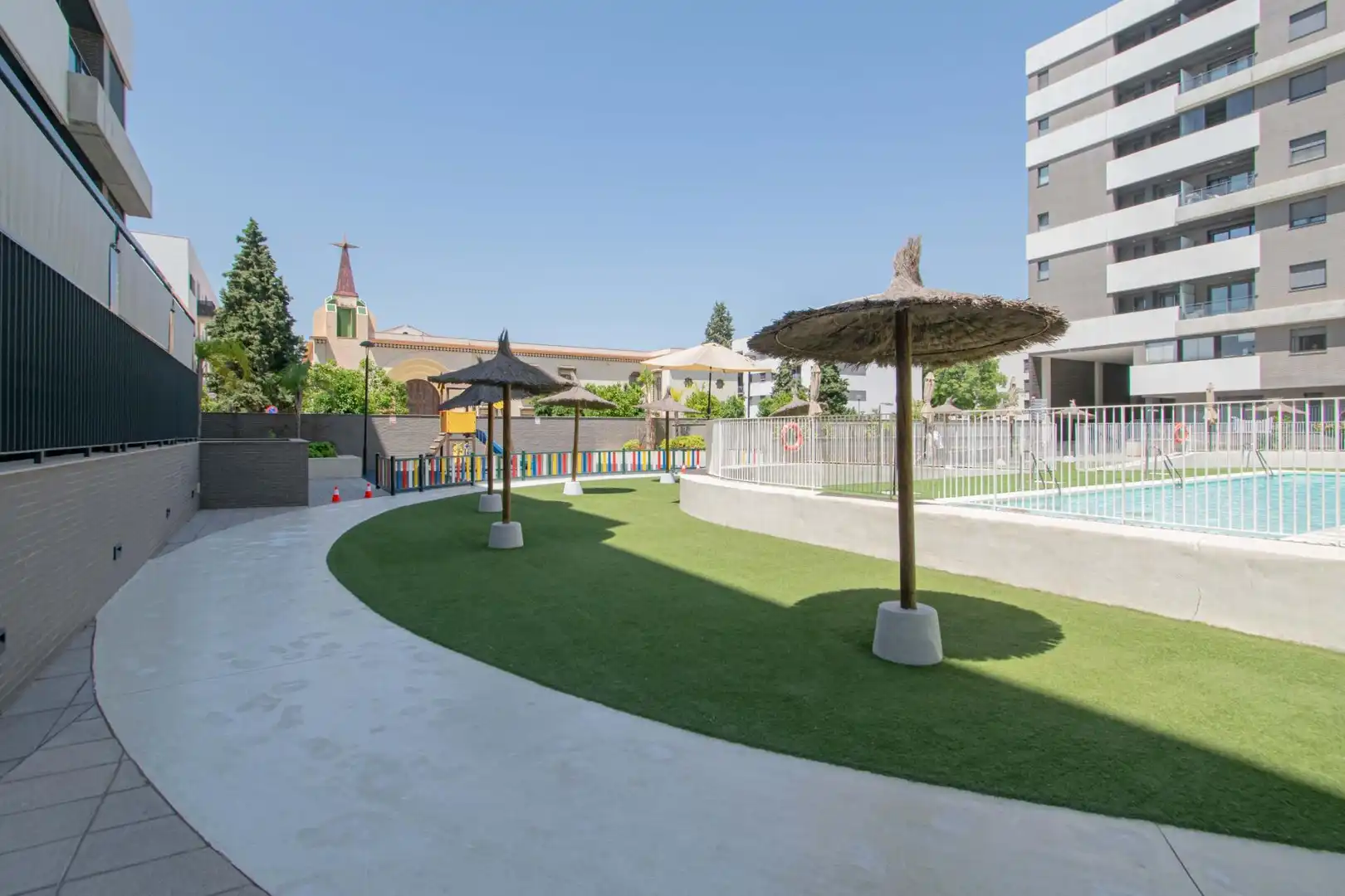 Terrasse von Wohnung zum Verkauf in Sevilla mit Klimaanlage, Heizung und Terrasse