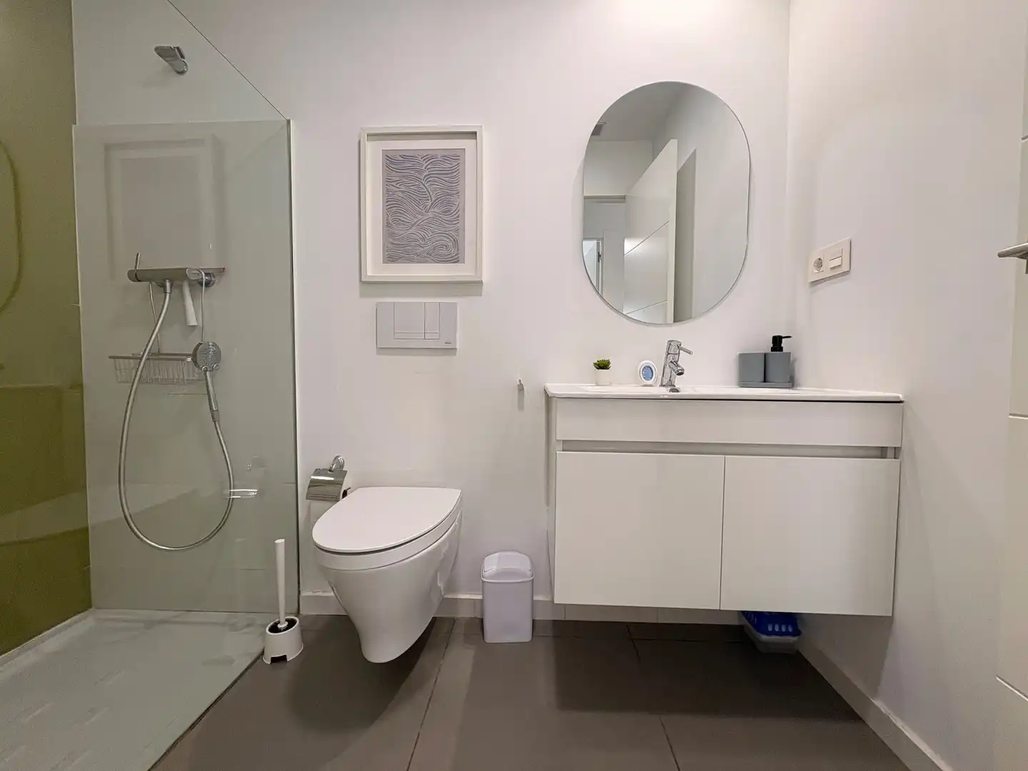 Bathroom of Flat for rent in Pilar de la Horadada  with Air Conditioner, Heating and Terrace