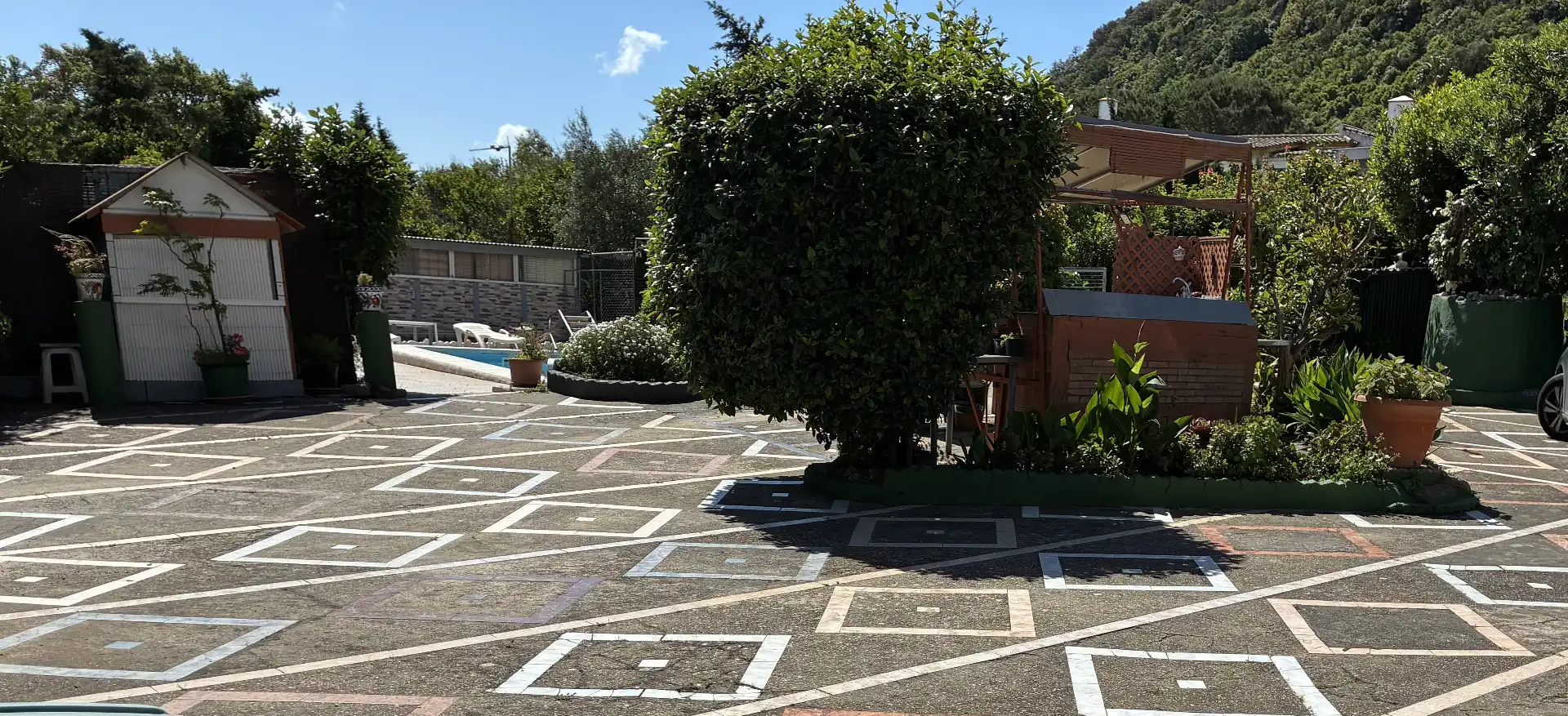Parking de Casa o chalet en venta en Los Barrios con Aire acondicionado, Jardín privado y Terraza