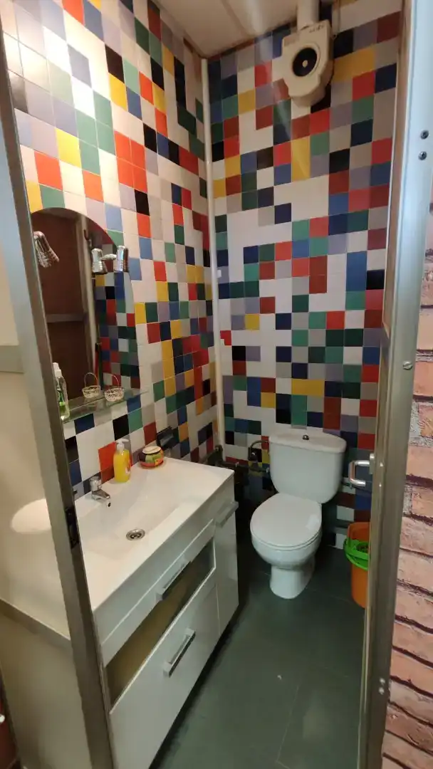 Baño de Planta baja en venta en Salvatierra / Agurain con Parquet, Amueblado y Horno