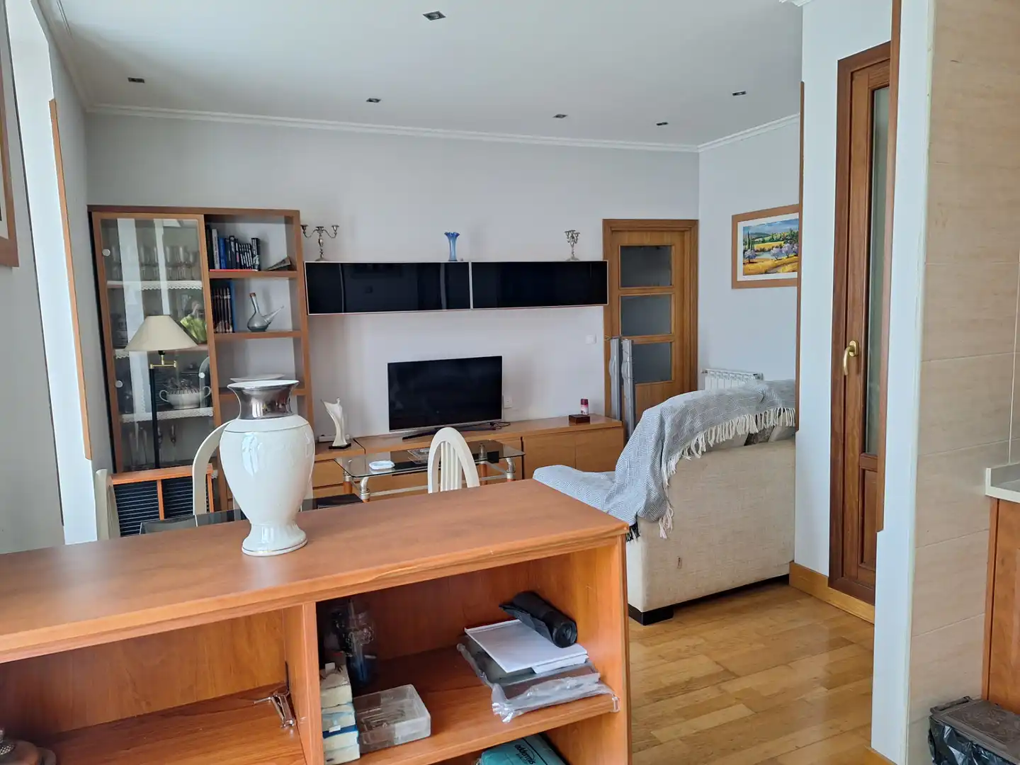 Sala de estar de Piso en venta en Tolosa con Calefacción, Trastero y Amueblado