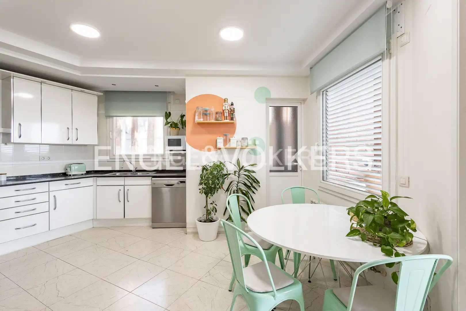 Küche von Wohnung zur Miete in Tarragona mit Klimaanlage, Heizung und Privatgarten