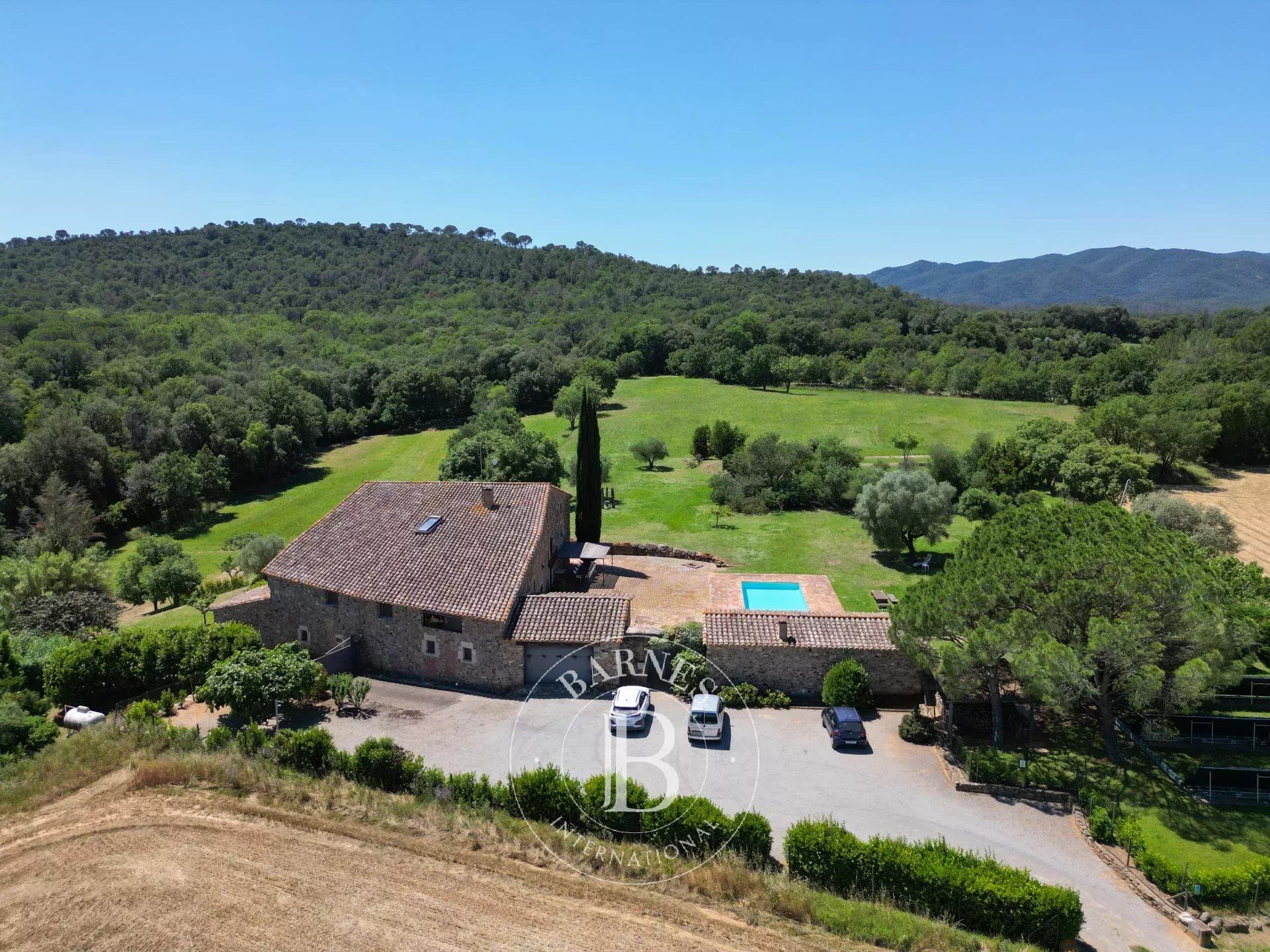 Exterior view of Country house for sale in Cruïlles, Monells I Sant Sadurní de L'Heura  with Air Conditioner, Heating and Private garden