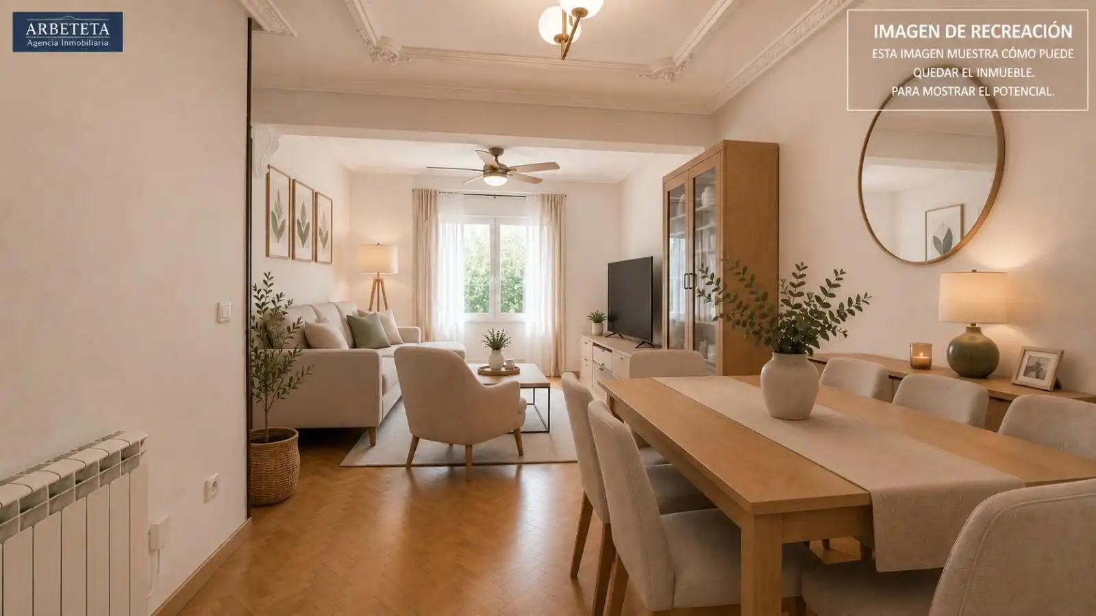 Sala de estar de Piso en venta en Guadalajara con Calefacción