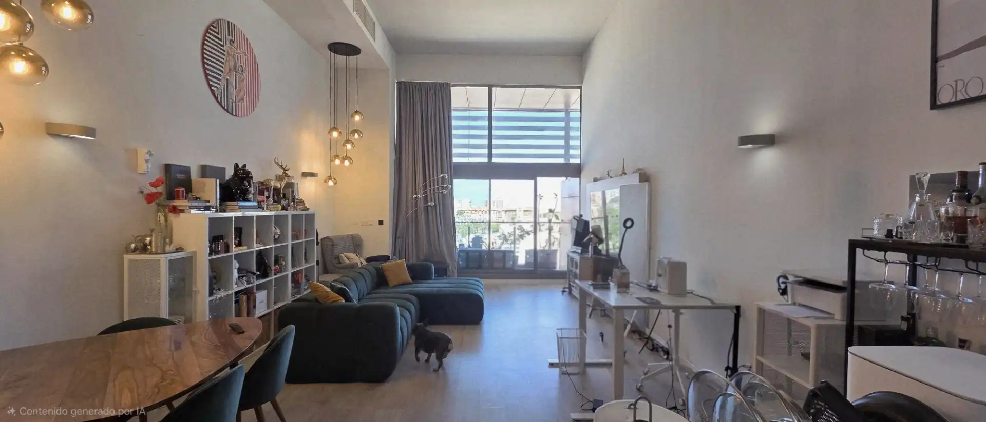 Wohnzimmer von Maisonette zum Verkauf in Xirivella mit Klimaanlage, Heizung und Privatgarten