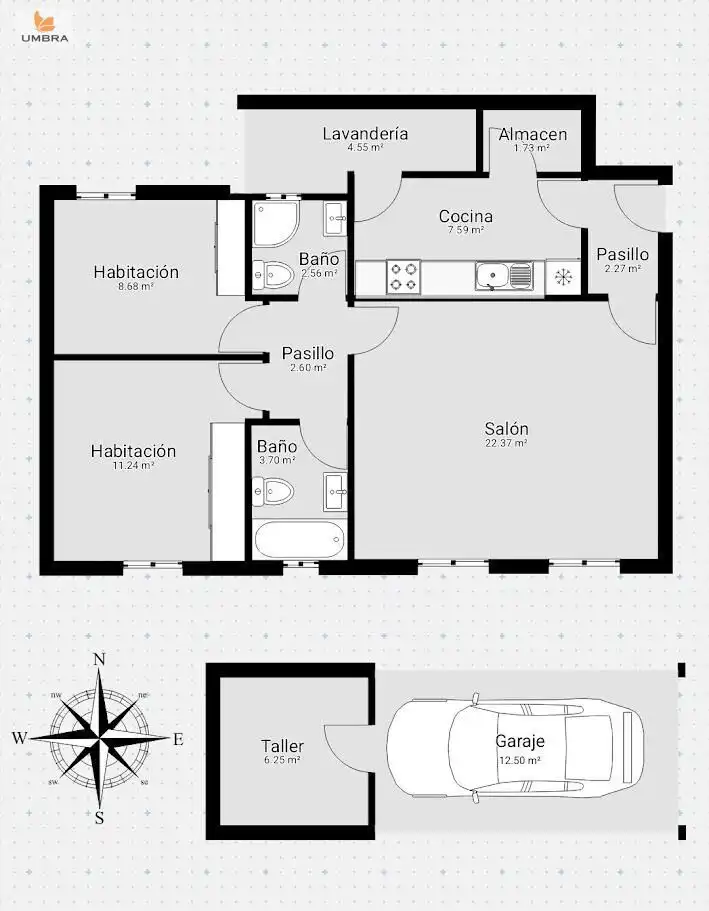 Piso en venta en Arcos de la Frontera con Aire acondicionado, Calefacción y Jardín privado