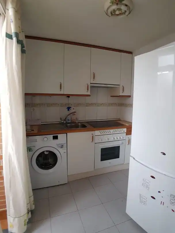 Küche von Wohnung zur Miete in Madrid mit Heizung, Privatgarten und Terrasse