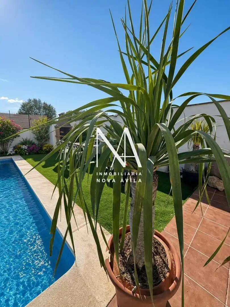 Semi-detached house with pool for sale in Ses Palmeres, imagen 13