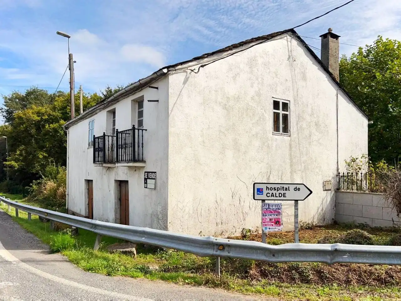 Vista exterior de Casa o chalet en venta en Lugo con Calefacción, Trastero y Amueblado
