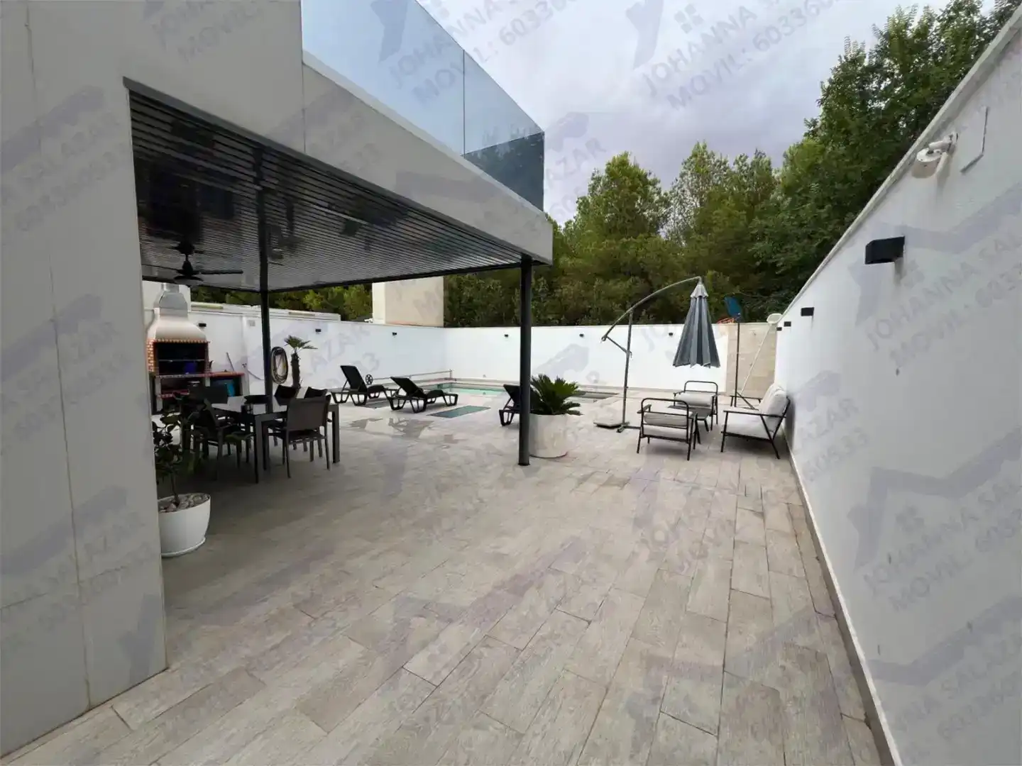 Terrassa de Casa o xalet en venda en  Albacete Capital amb Piscina i Balcó