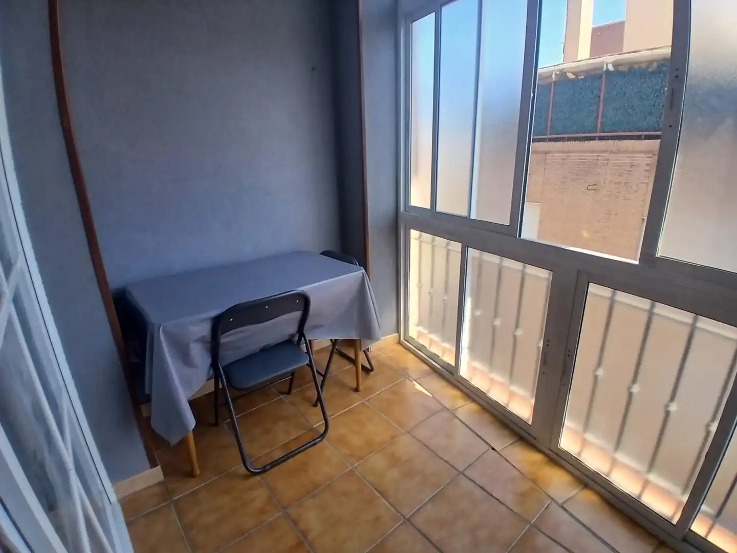 Terraza de Piso de alquiler en Málaga con Aire acondicionado y Amueblado