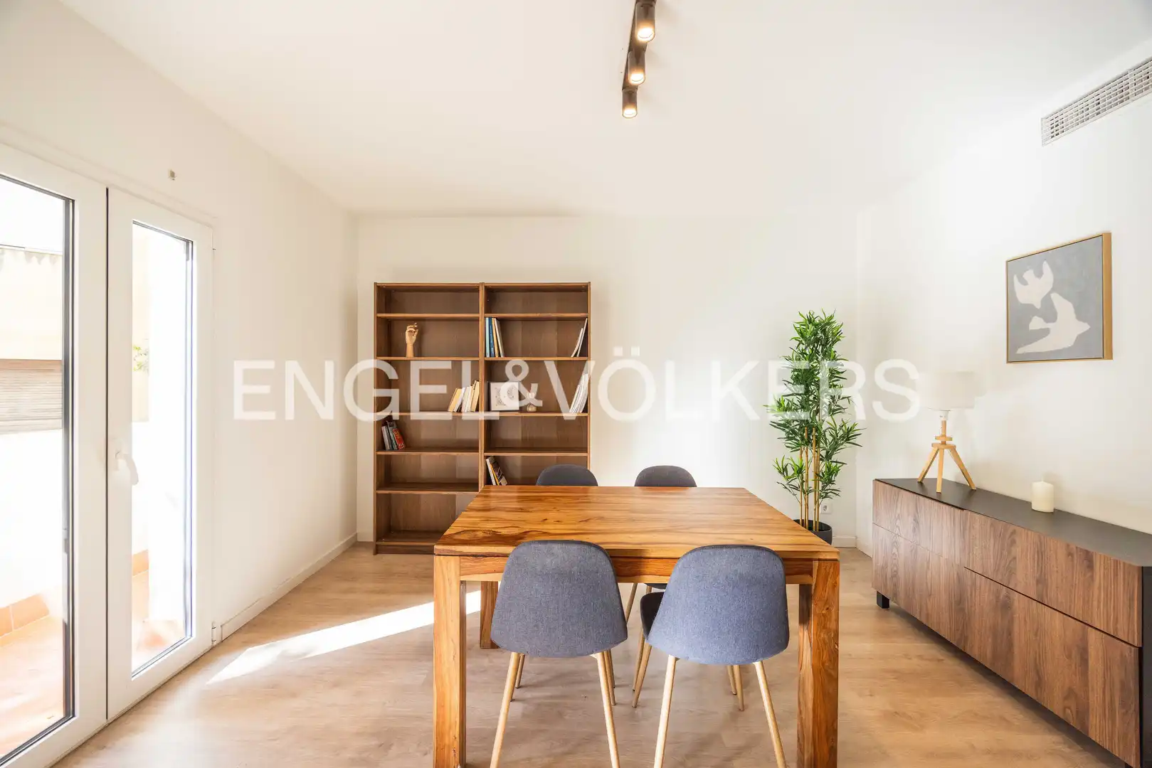 Dining room of Flat for sale in Barcelona  with Air Conditioner, Heating and Private garden