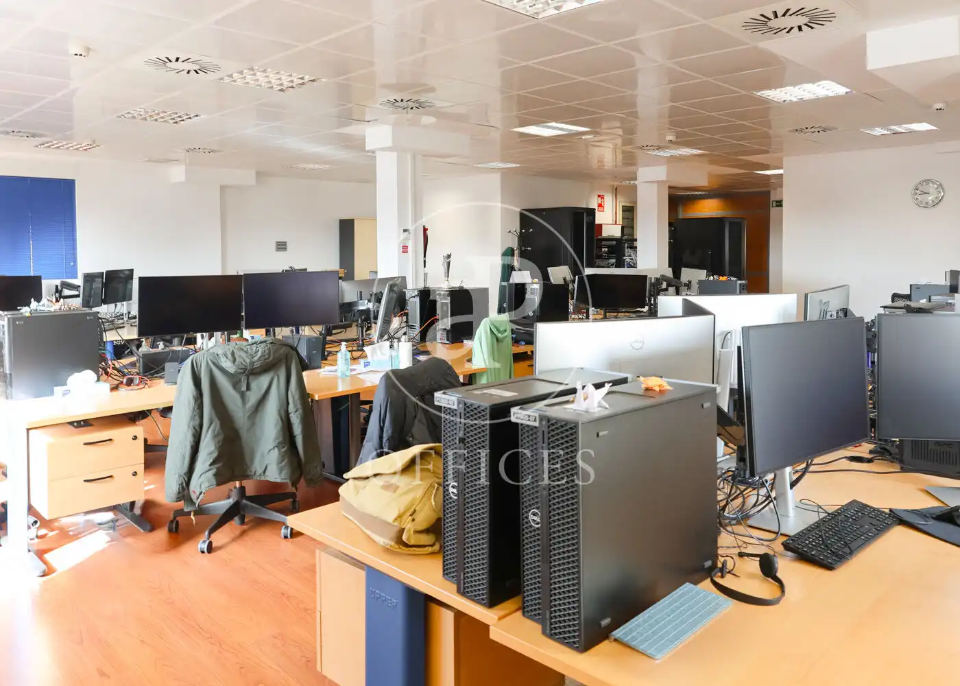Büro zur Miete in Madrid mit Klimaanlage und Heizung