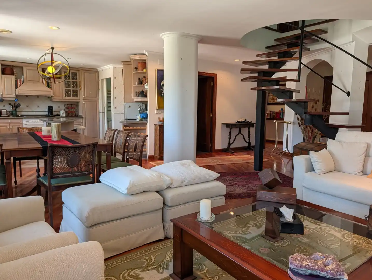 Sala de estar de Apartamento en venta en Ezcaray con Calefacción, Terraza y Trastero