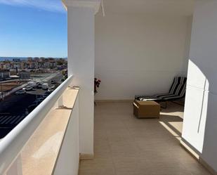 Balcony of Apartment for sale in Torrevieja  with Air Conditioner, Heating and Private garden