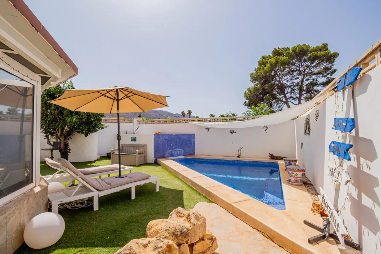 Piscina de Casa o chalet de alquiler en L'Alfàs del Pi con Aire acondicionado, Calefacción y Piscina