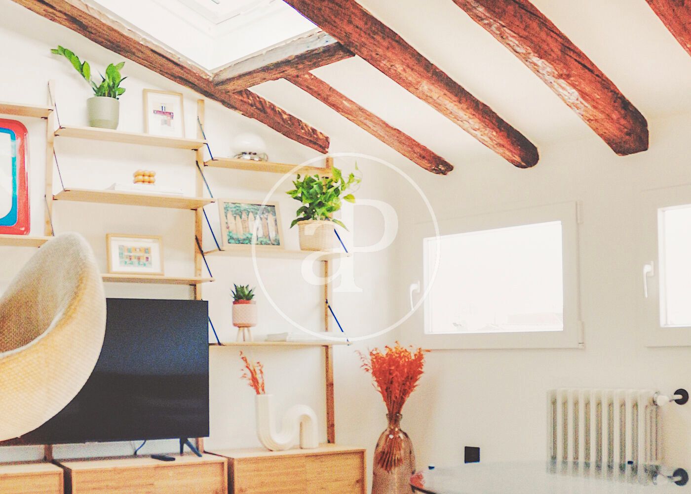 Sala d'estar de Pis en venda en  Madrid Capital amb Aire condicionat, Calefacció i Traster