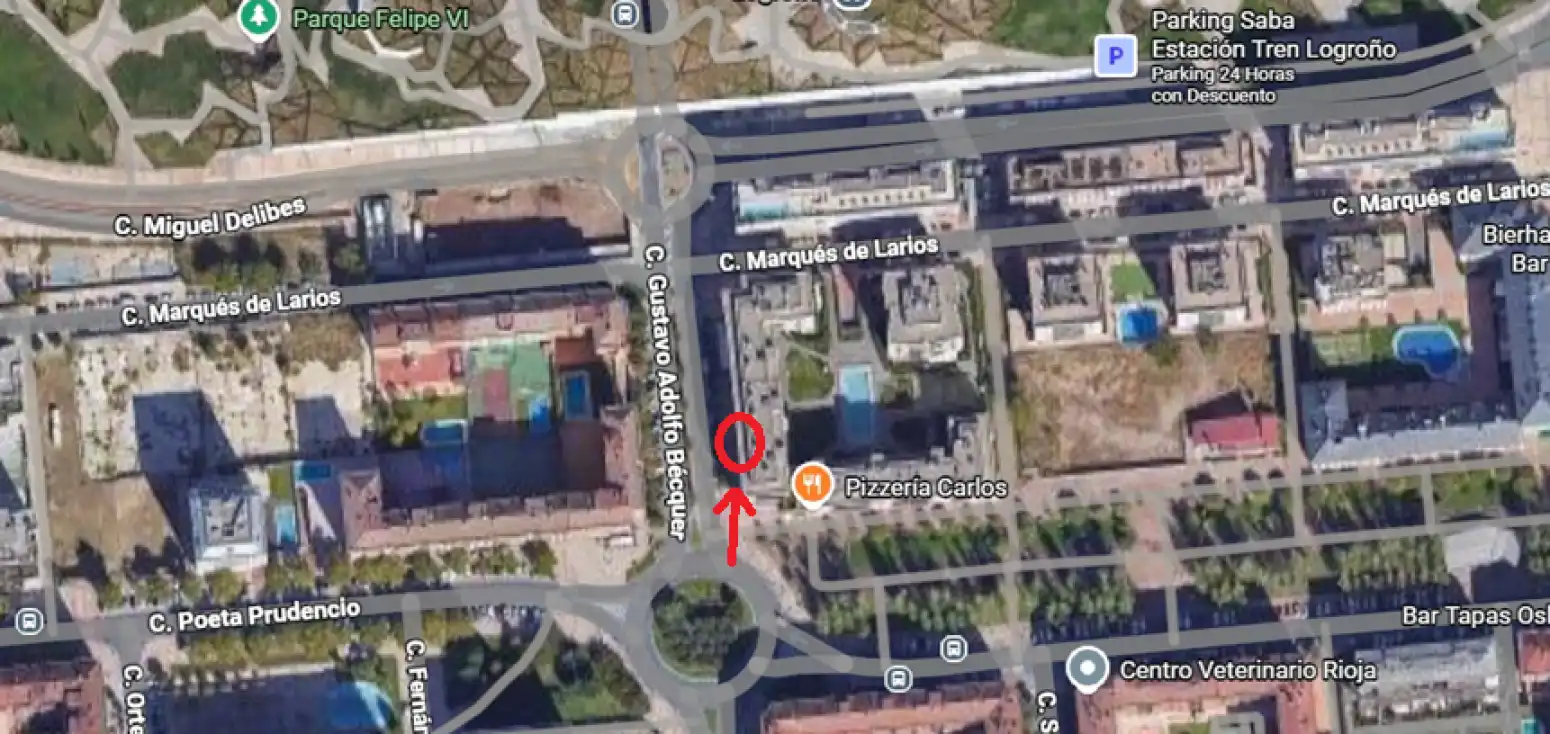Außenansicht von Geschaftsraum zum Verkauf in  Logroño