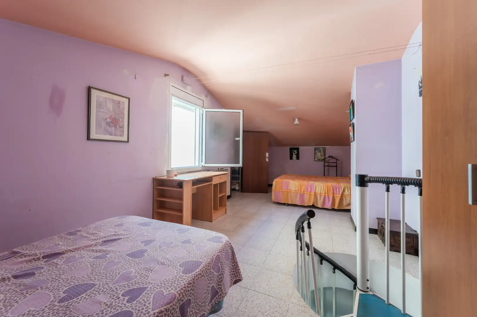 Schlafzimmer von Maisonette zum Verkauf in Mollet del Vallès mit Klimaanlage, Heizung und Abstellraum