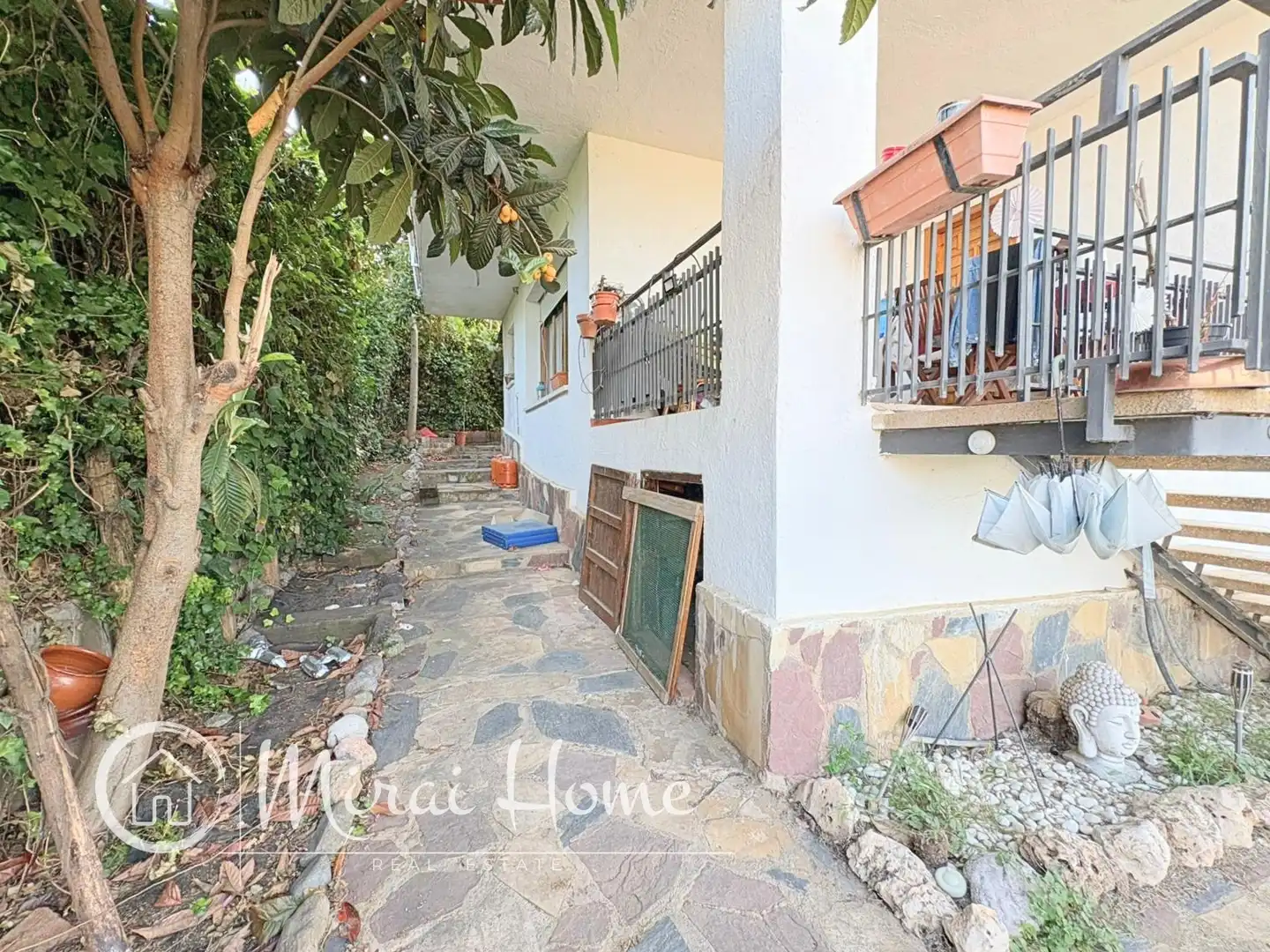 Vista exterior de Casa o xalet en venda en Santa Eulàlia de Ronçana amb Calefacció, Jardí privat i Parquet