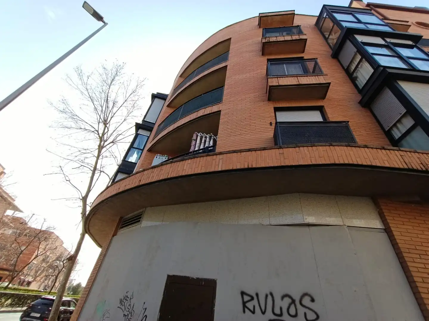 Vista exterior de Local de lloguer en Madrid