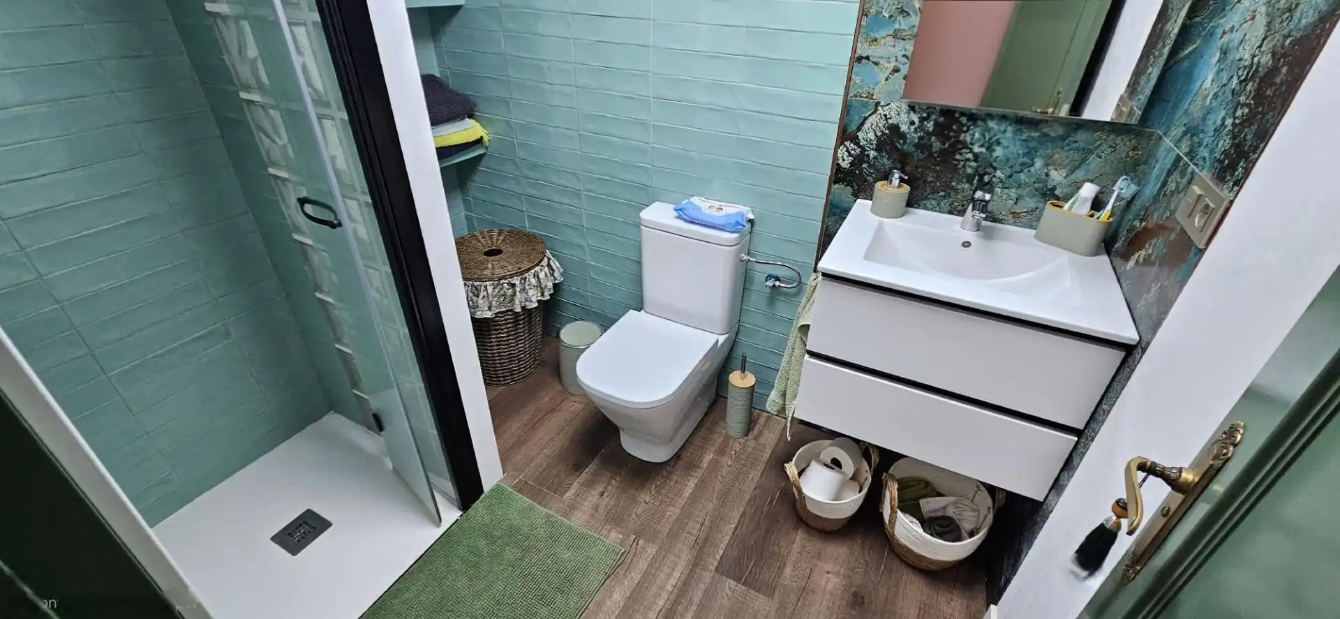 Bathroom of Flat for sale in El Ejido  with Air Conditioner, Terrace and Furnished