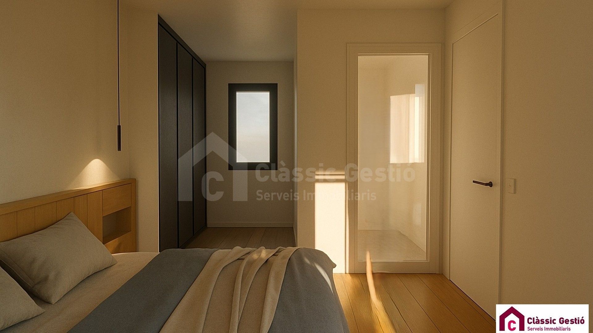 Dormitori de Casa adosada en venda en Terrassa