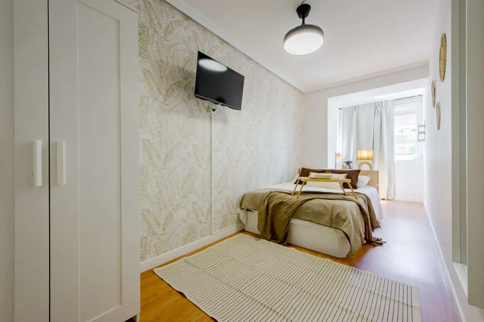 Habitación de Piso para compartir en Madrid con Aire acondicionado, Terraza y Amueblado