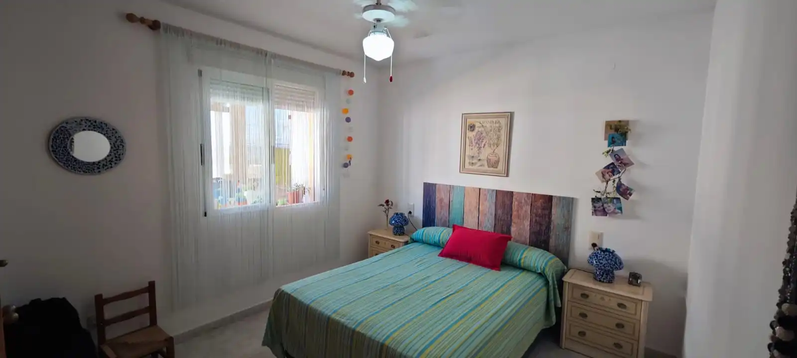 Bedroom of Apartments for rent in Dénia  with Air Conditioner, Heating and Terrace