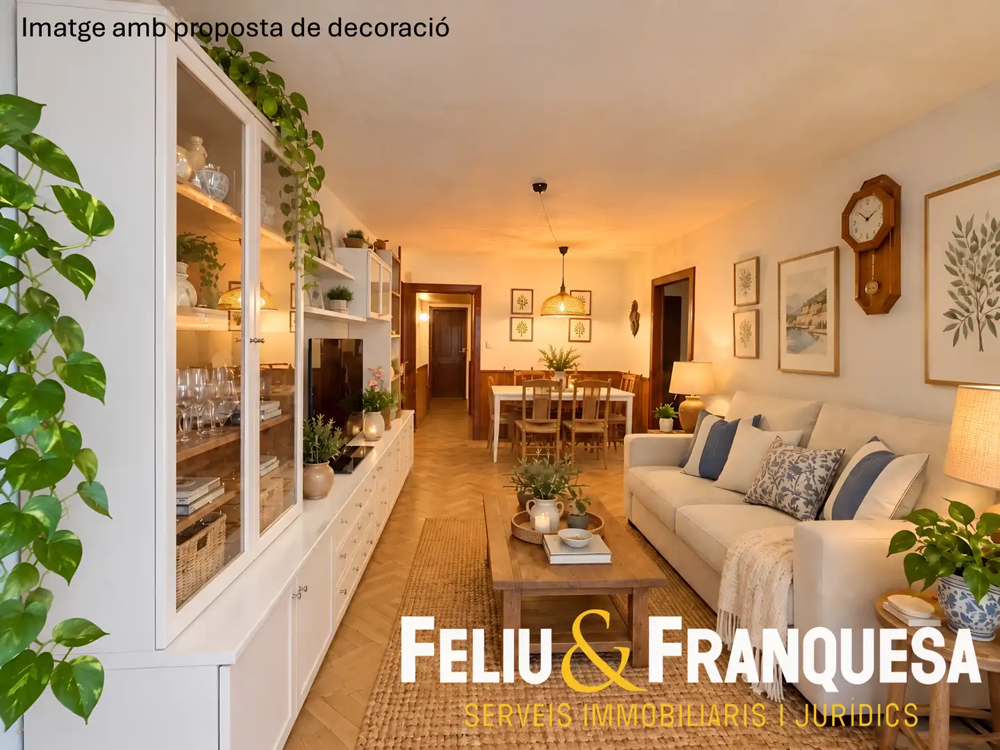 Living room of Flat for sale in El Coll