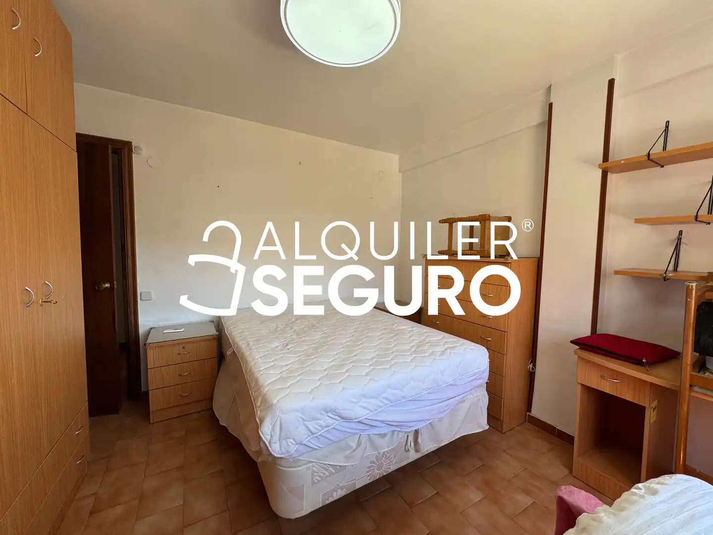 Bedroom of Flat for rent in Málaga  with Furnished