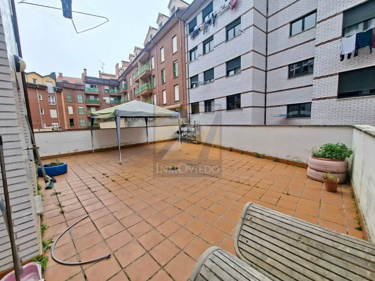 Terrasse von Wohnung zum Verkauf in Llanera mit Heizung und Abstellraum