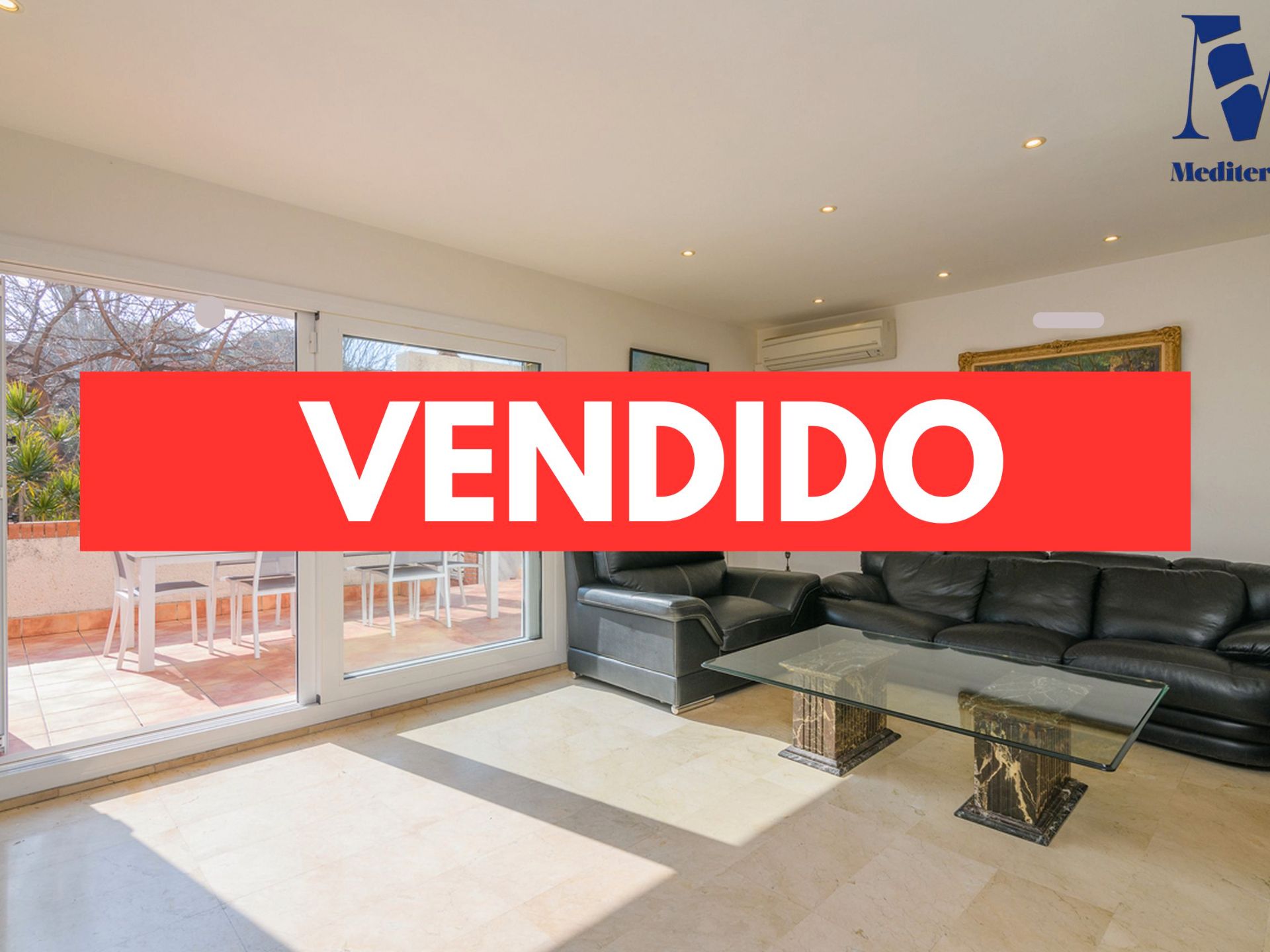 Garden of Single-family semi-detached for sale in Castelldefels  with Air Conditioner, Heating and Private garden