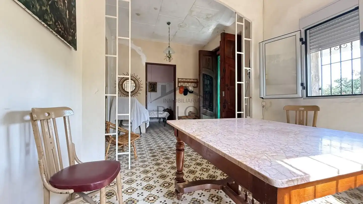 Menjador de Casa o xalet en venda en Alzira amb Jardí privat, Terrassa i Traster