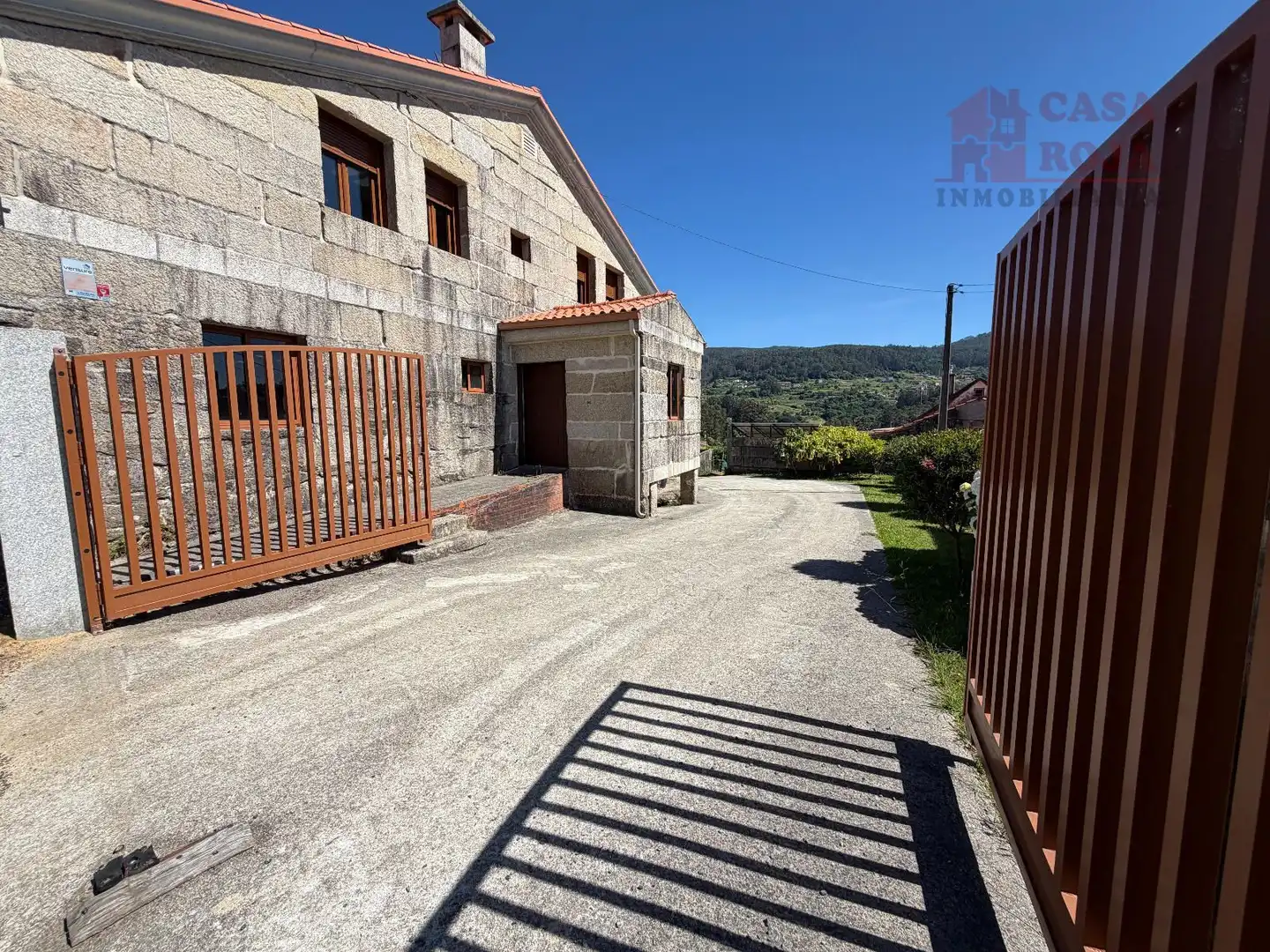 Vista exterior de Casa o chalet en venta en Marín con Calefacción, Trastero y Amueblado