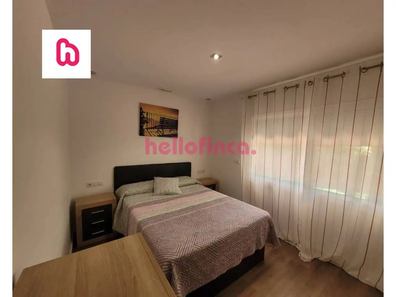 Bedroom of Flat for sale in Vilanova i la Geltrú  with Air Conditioner, Heating and Private garden