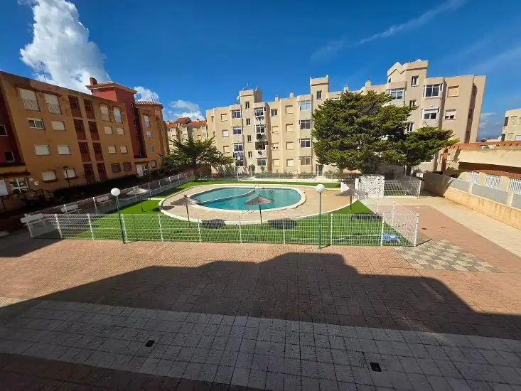 Exterior view of Flat for sale in La Manga del Mar Menor  with Furnished, Balcony and Community pool