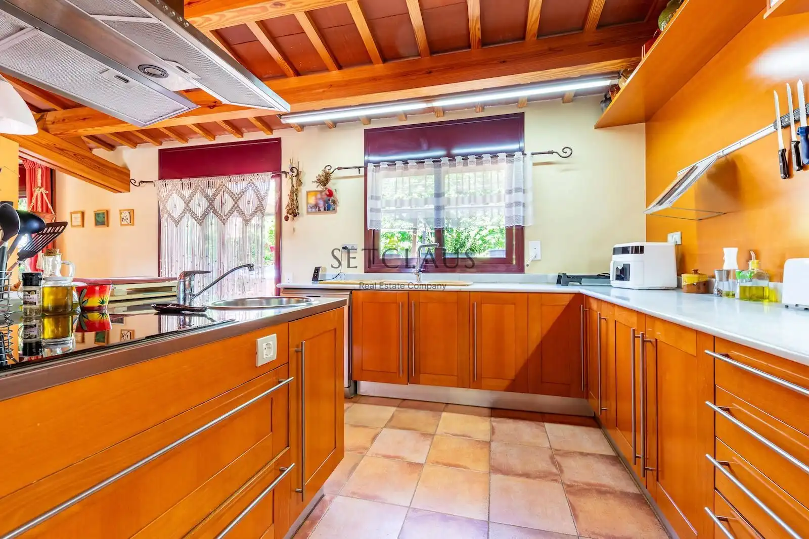 Cuina de Casa o xalet en venda en Argentona amb Aire condicionat, Calefacció i Parquet