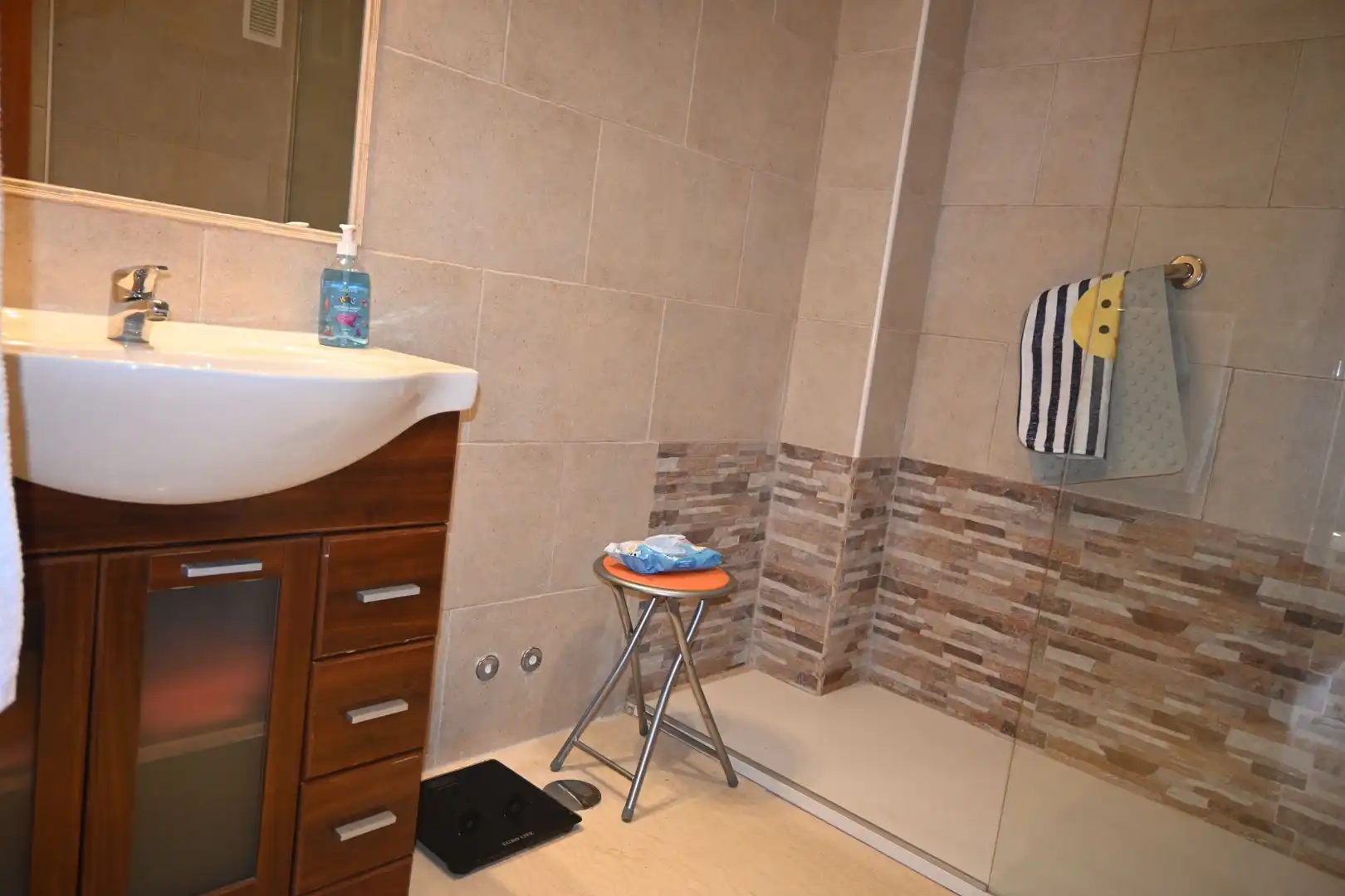 Bany de Apartament en venda en La Manga del Mar Menor amb Aire condicionat, Calefacció i Terrassa
