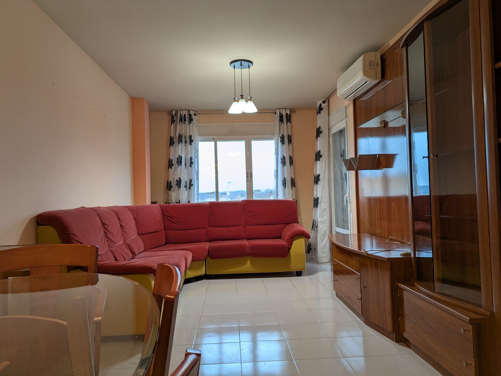Living room of Flat for sale in Monzón  with Heating, Terrace and Storage room