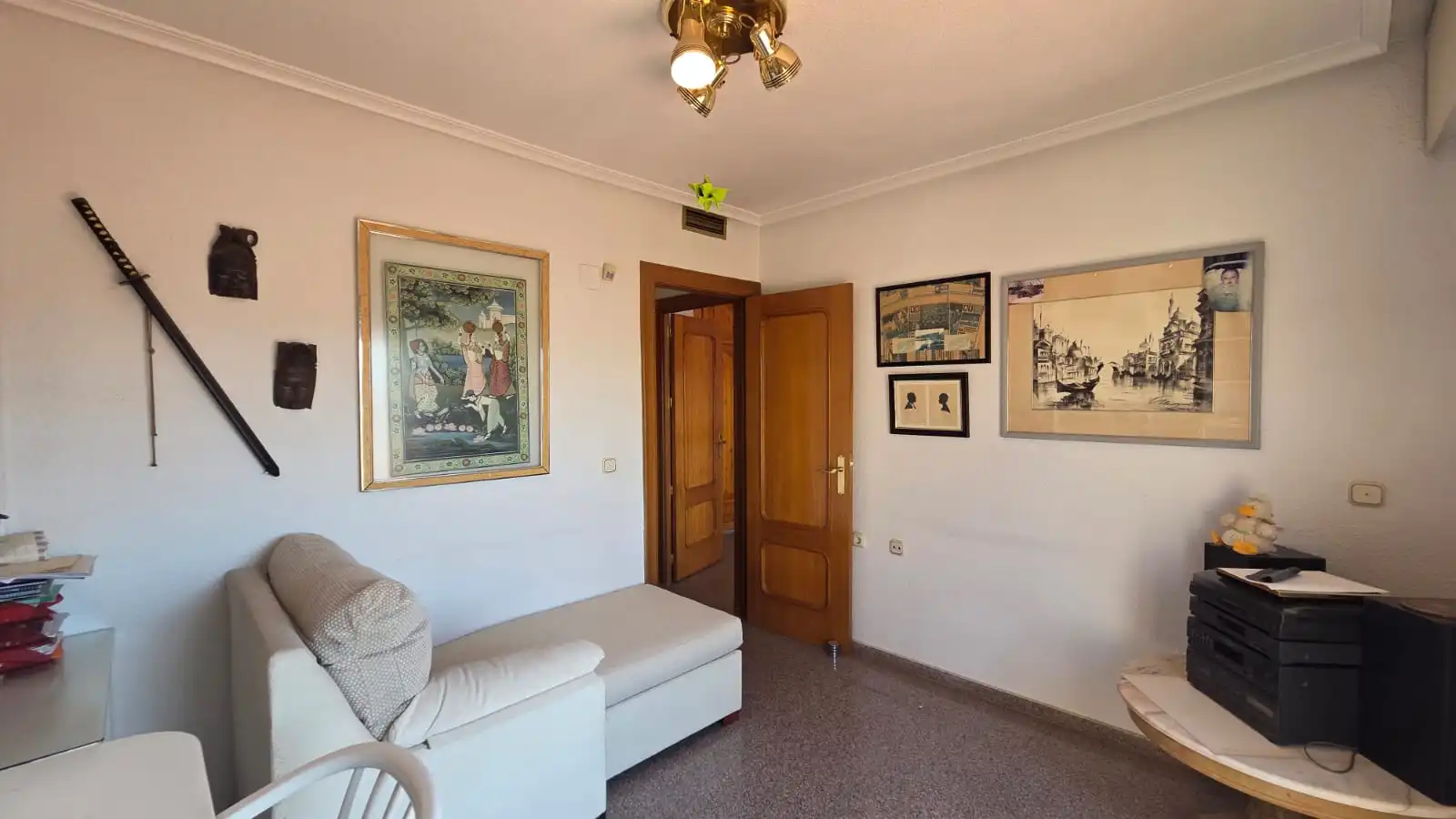 Sala de estar de Ático en venta en Elda con Aire acondicionado, Terraza y Balcón