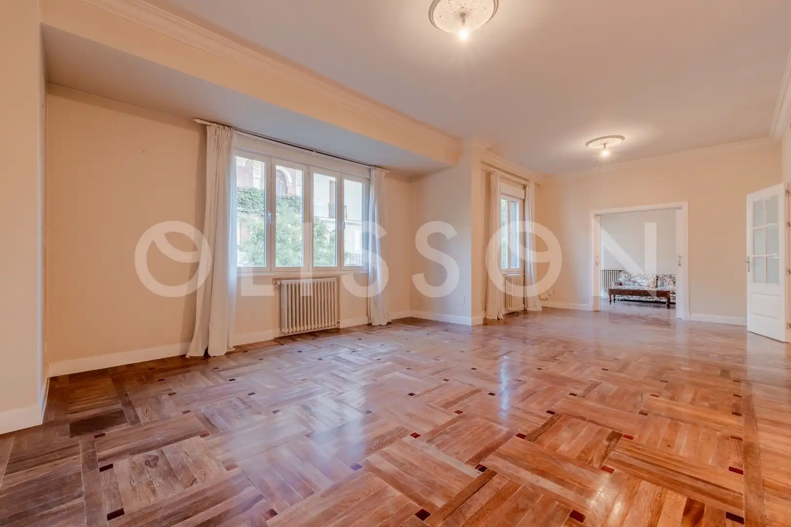 Sala d'estar de Pis en venda en Barrio de Salamanca