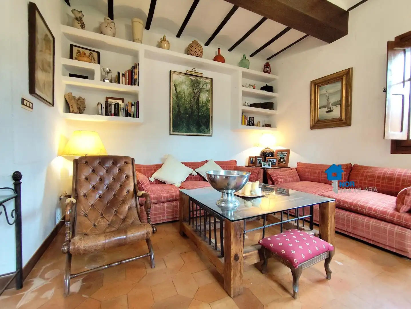 Sala d'estar de Casa o xalet en venda en Liendo amb Terrassa i Traster