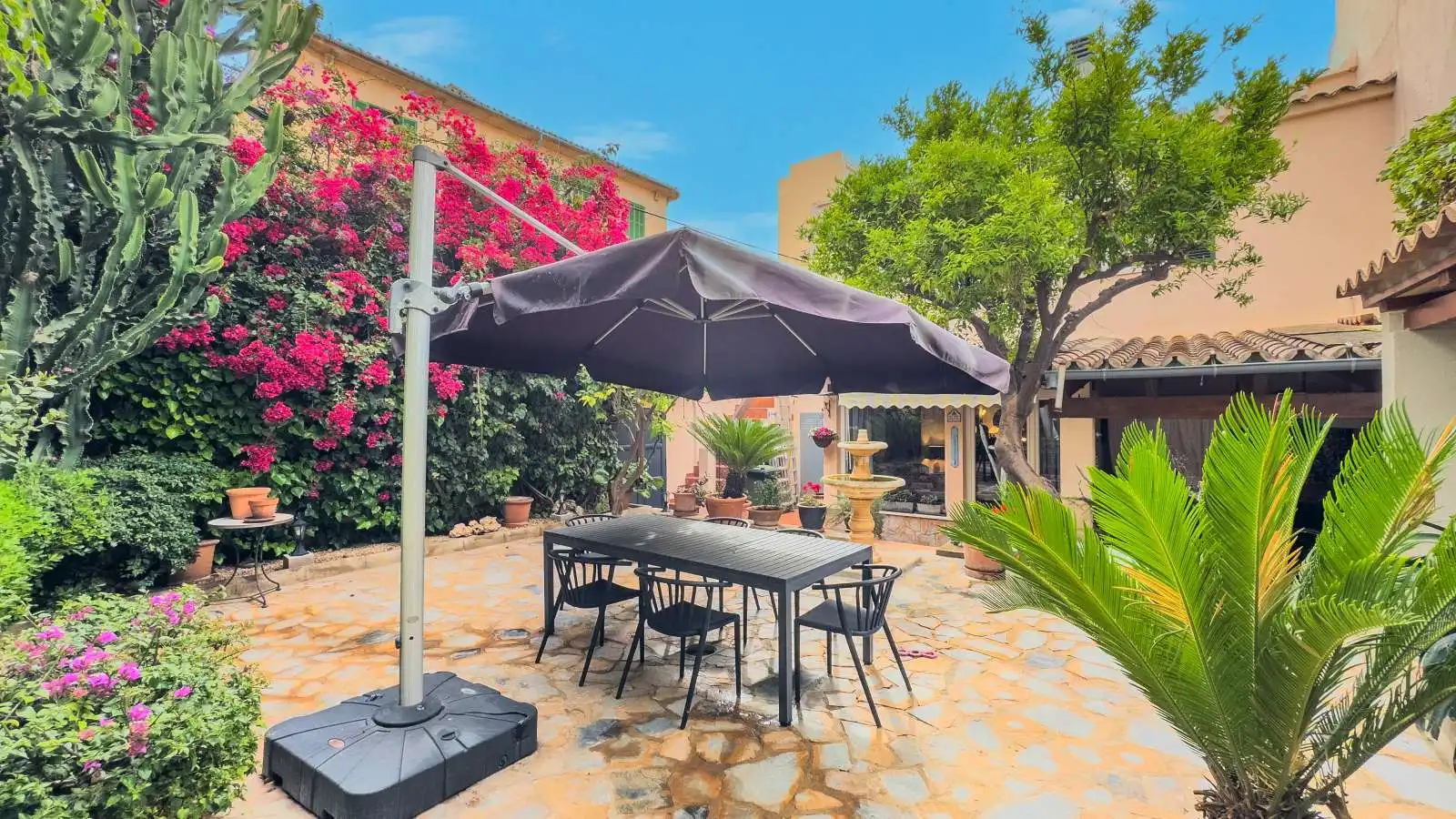 Terrasse von Wohnungen zur untervermieten in  Palma de Mallorca mit Klimaanlage, Terrasse und Möbliert