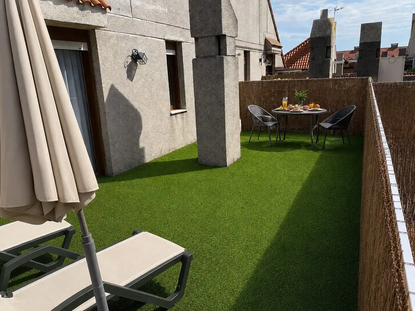 Terrasse von Wohnung zum Verkauf in Noja mit Terrasse, Abstellraum und Balkon