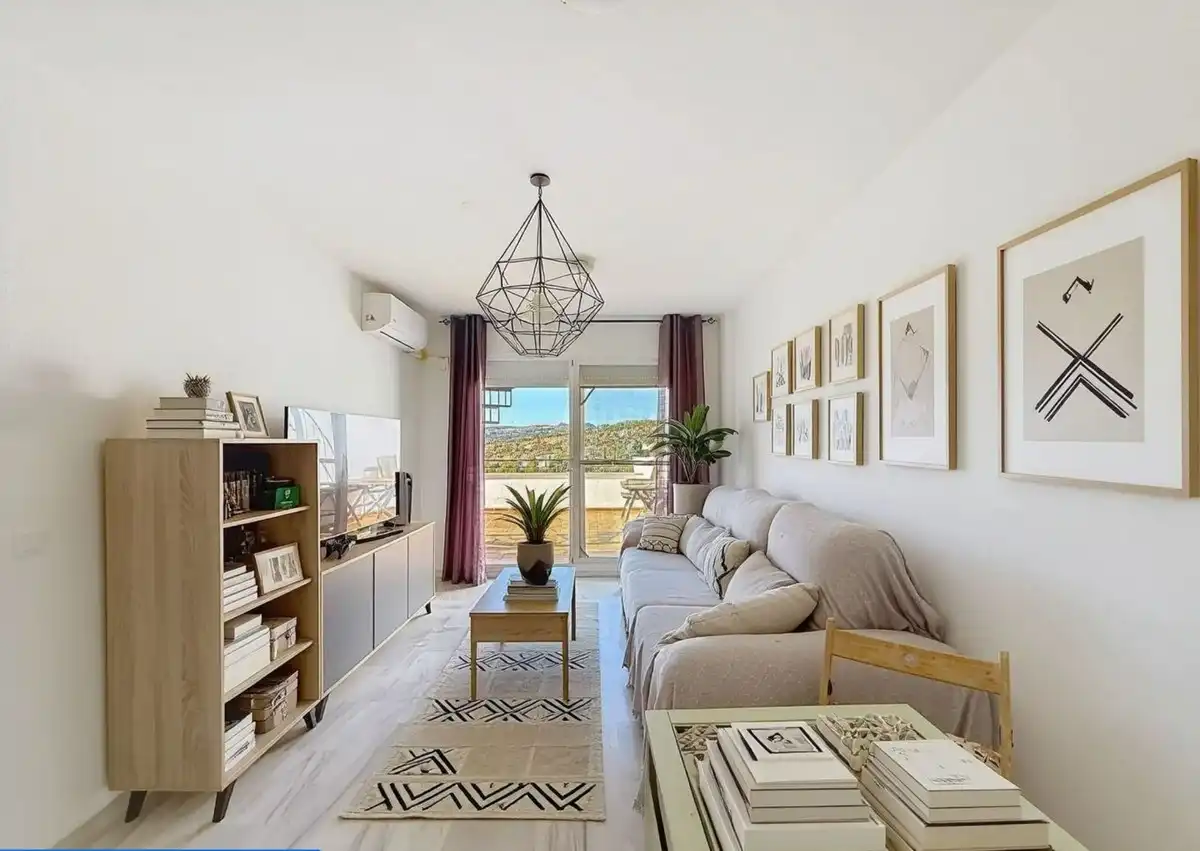 Living room of Attic for sale in Casares  with Terrace